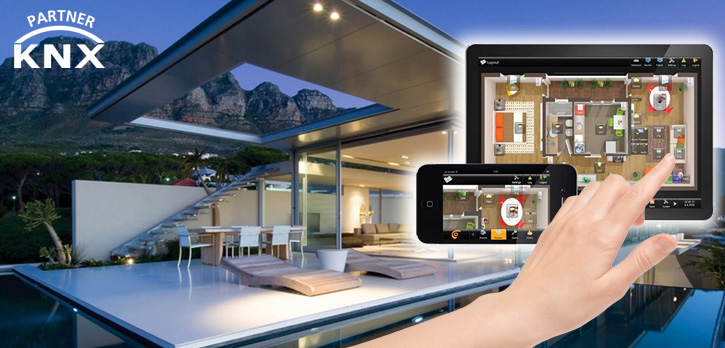 Automação predial e residencial. Controle de luminosidade, persianas, Tv's, Ar-condicionado